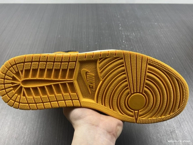 Cheap Air Toe Jordan Yellow High 555088-711 OG 1 0713